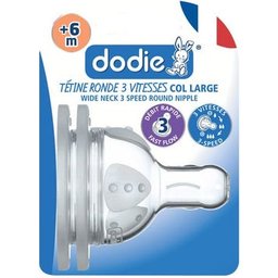 Tétine Easy Air 2Ème Âge Débit 3 (2 Unités)