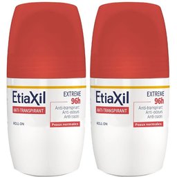 Etiaxil - Déodorant Anti-transpirant - Transpiration Modérée - Aisselles - Extrême 96h - Peaux Normales - Efficacité 96h - Roll on - 50 ml