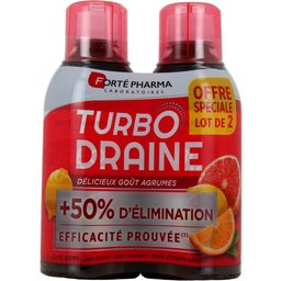 Turbo Draine Agrumes 2x500ml
