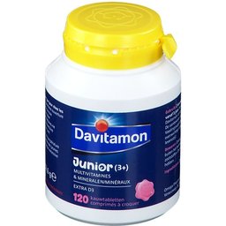 Junior Framboise - Multivitamines à Partir de 3 Ans