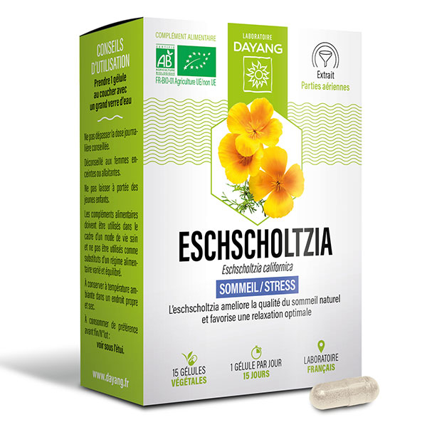 Eschscholtzia Sphère du Sommeil 15 gélules