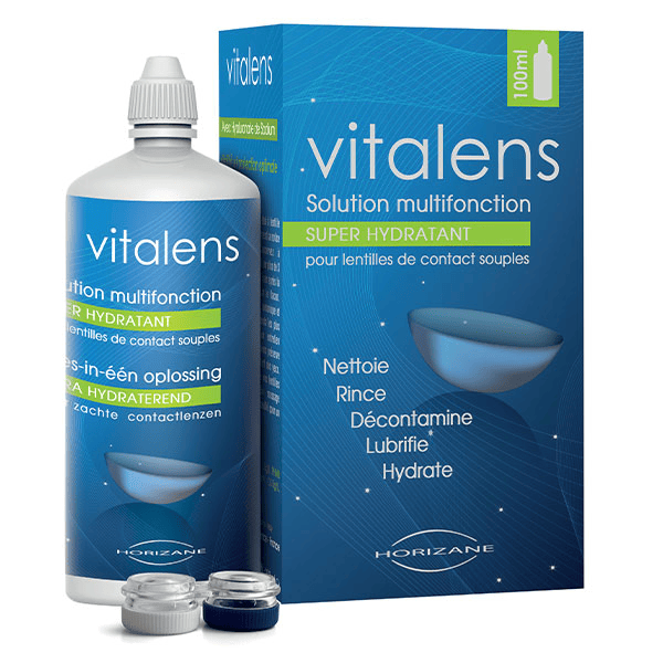 Solution Nettoyante Multifonction Lentilles Souples 100ml