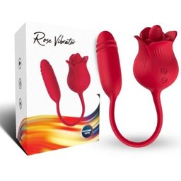 Roselip Stimulateur Clitoris 10 Modes Vibrateur Rouge 1ut