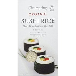 Clearspring Organic Riz pour Sushi Bio 500g
