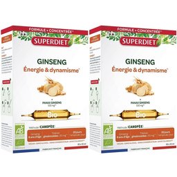 – Ginseng BIO – 20 ampoules de 10 ml