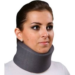 Collarín Cervical Semi Duro Grande Gris 48cm 1ud