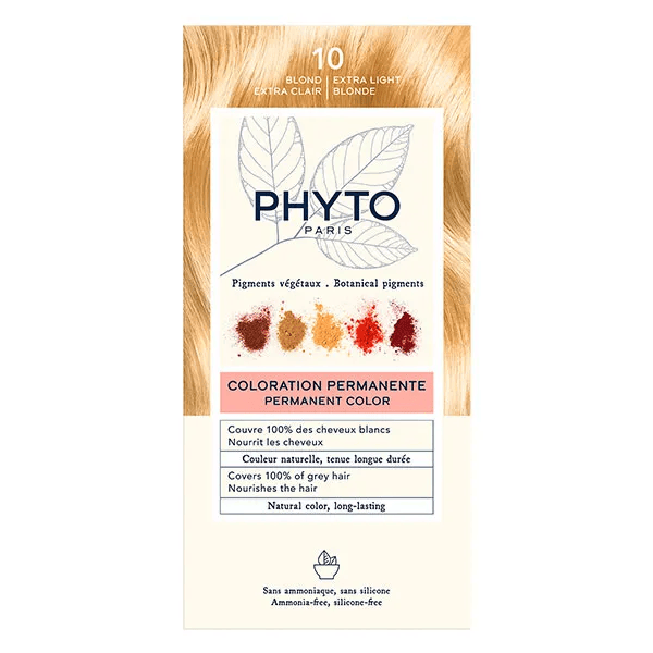 PhytoColor Coloration Permanente N°10 Blond Extra Clair