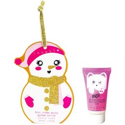 Coffret Bonhomme De Neige Mini Crème Mains Parfum Cerise 20ml