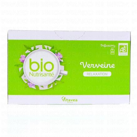 Infusion verveine bio 20 sachets