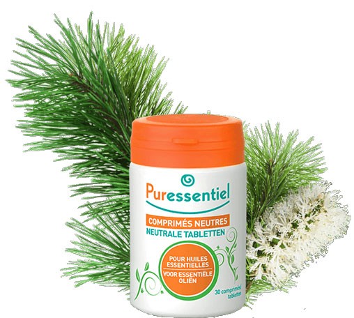 COMPRIMES NEUTRES pour Huiles Essentielles