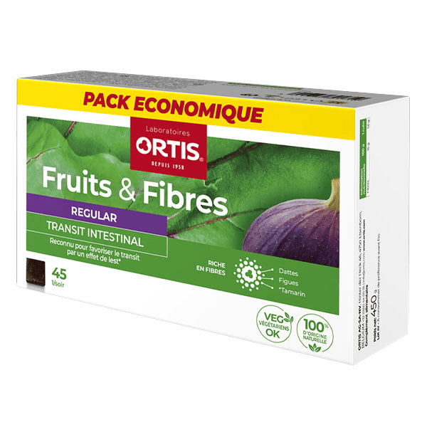 Transit Intestinal Fruits & Fibres Regular Pack Eco 45 cubes