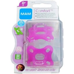 Chupete Silicona Comfort Rn 0+ M Pack Doble