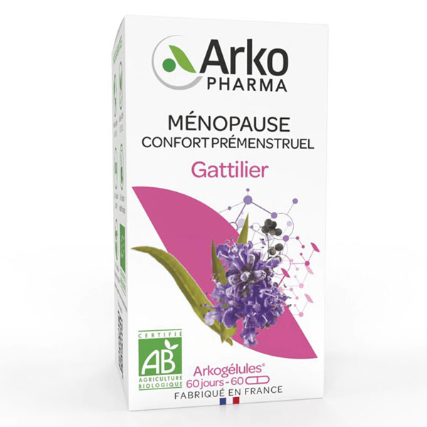 Arkogélules Gattilier Bio 60 gélules