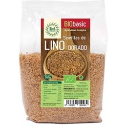 Graine de lin dorée Solnatural Bio 500 g