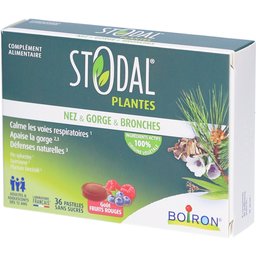 Stodal Plantes Pastilles nez, gorge & bronches Citron