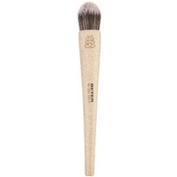 Pinceau de Maquillage Fluide Pinceau de Maquillage Fibre Naturelle Beige 1ud