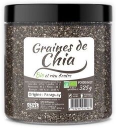 Graines de Chia BIO - Pot de 325g