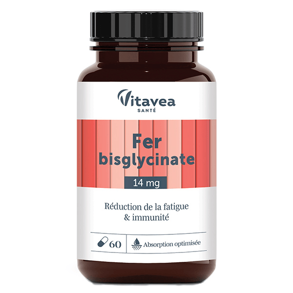 Les Essentiels Fer bisglycinate Fatigue & Immunité 60 gélules