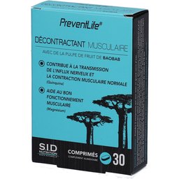 SID Nutrition PreventLife Décontractant Musculaire