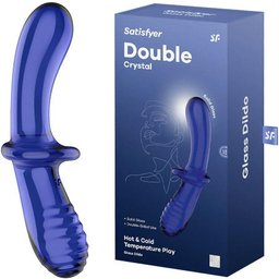 Double Crystal Gode Hot & Cold Light Blue 1ut