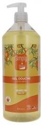 Gel Douche Agrumes Bio 1 Litre - Flacon-Pompe 1 L