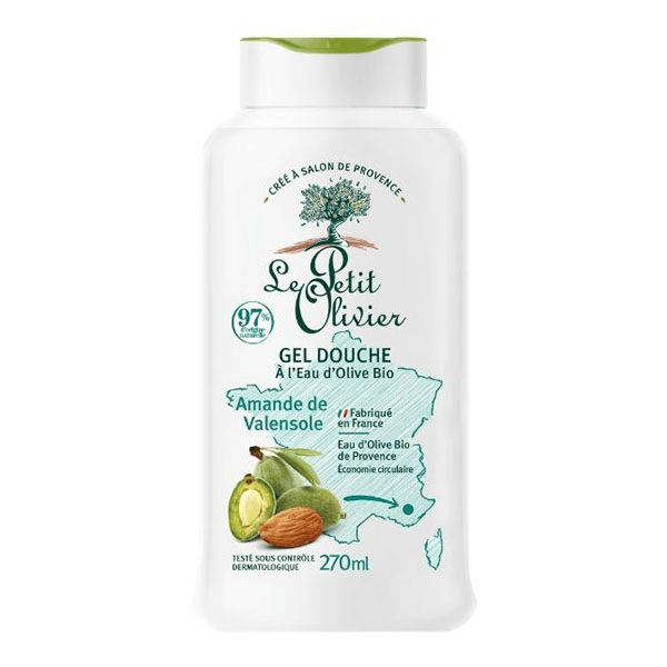 - Gel Douche - Amande de Valensole - Sans Savon  270ml