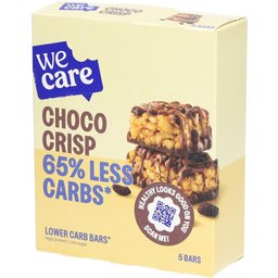 We Care Choco Crisp Barre pauvre en protéines