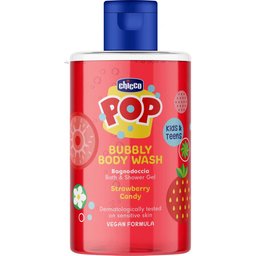 Pop Kids & Teens Gel de Bain Fraise 300ml