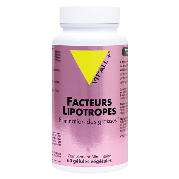 FACTEURS LIPOTROPES 60 gélules végétales