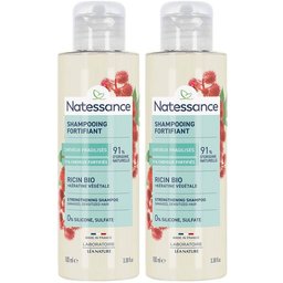 Natessance Shampooing Réparateur Fortifiant Ricin et Kératine Végétale