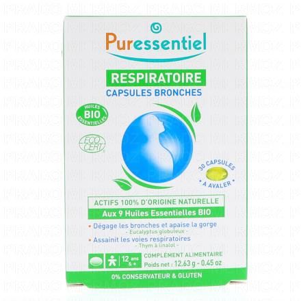Respiratoire - Capsules bronches bio x30