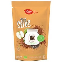 El ganero Integal Linen Chia Pomme Cannelle Bio 200 g