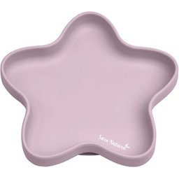 Baby Plato Silicona Star Rosa 1ud