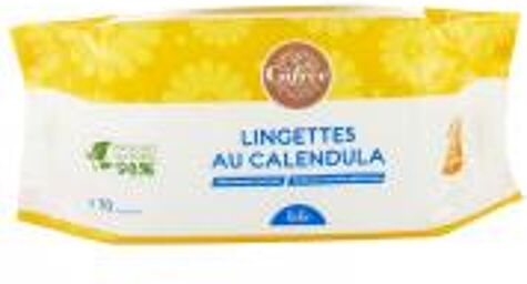Lingettes Bébé au Calendula 80 Lingettes - Paquet 70 lingettes
