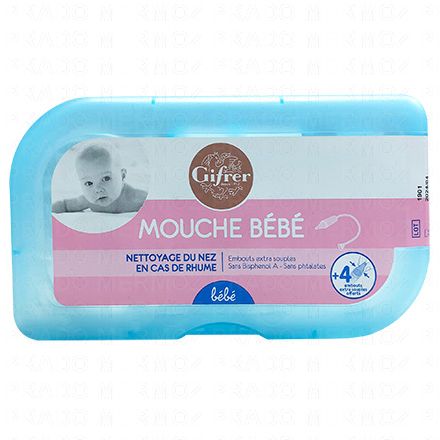 Mouche-bébé par aspiration