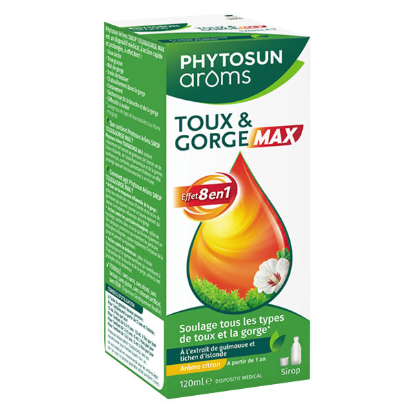 Sirop Toux Et Gorge Max Effet 8en1 120ml