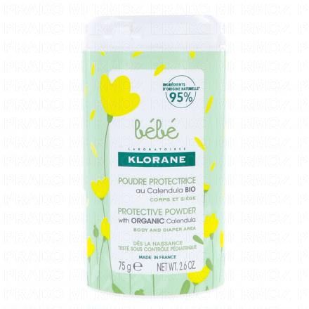 Bébé Poudre de toilette protectrice pot de 75g