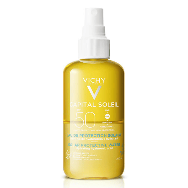 Capital Soleil Eau de Protection Solaire Hydratante SPF50 200ml