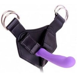 Apolo Harnais Avec Dildo Lilas 16cm