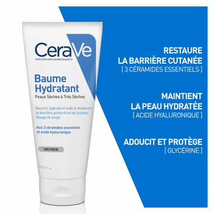 Baume hydratant Peaux sèches à très sèches tube 177ml