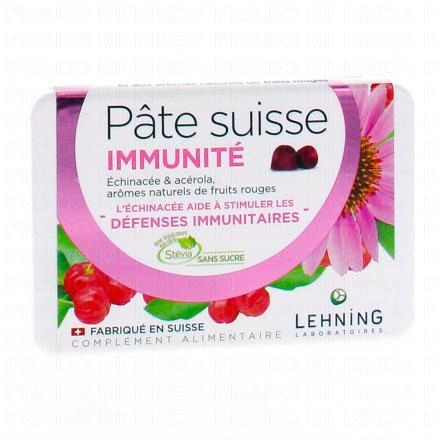 Pate suisse immunité x40 gommes