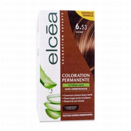 Coloration permanente à l'aloé vera cacao 6.53