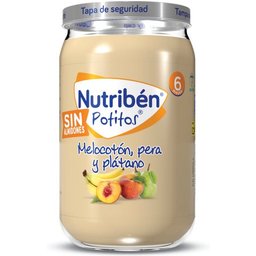 Nutriben Pot Pêche Poire Banane 235G
