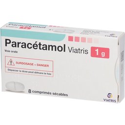 Paracetamol Viatris 1G Comrpime