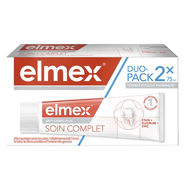 Dentifrice Anti-Caries Soin Complet - 2x75 ml