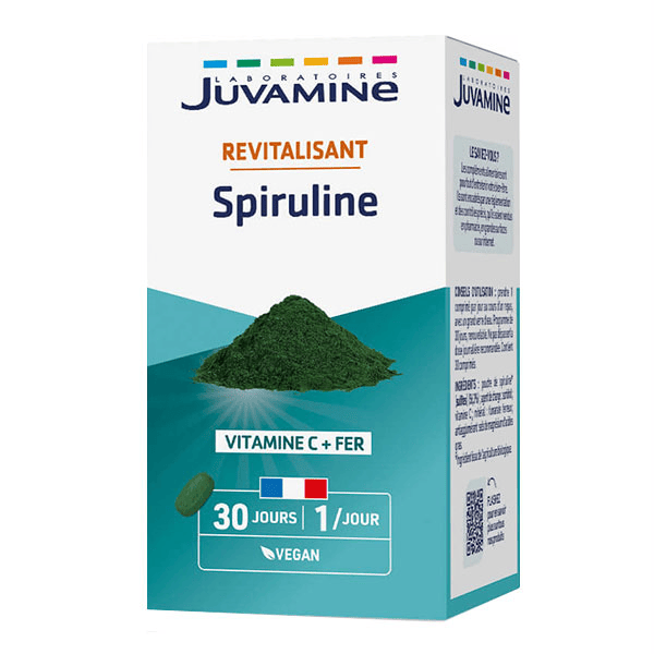 Revitalisant Spiruline 3O comprimés