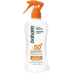 Solar Spray Spray Spf50+ Piel Sensible Waterproof 200ml Vapori