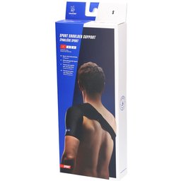 Epaulière Sport Néoprène Noir Taille S
