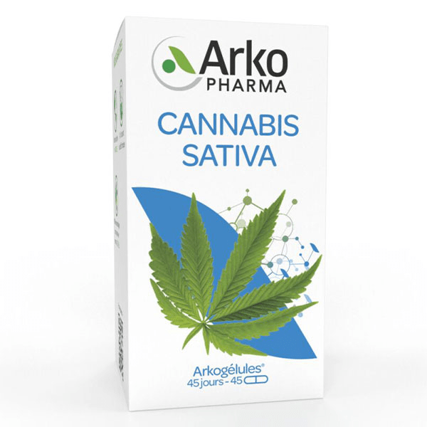 Arkogélules Cannabis Sativa 45 capsules