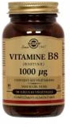 Vitamine B8 (Biotine) 1000 ?gélules Végétales - Flacon 50 gélules végétales